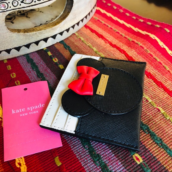 KATE SPADE MINNIE MOUSE CARD CASE LIMITED EDITION - Picture 6 of 7